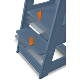 tiSsi® Dove Blue Laquer Felix Læringstårn Massiv Bøk