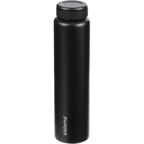 Sistema Black Stainless Steel Drikkeboks 280 Ml