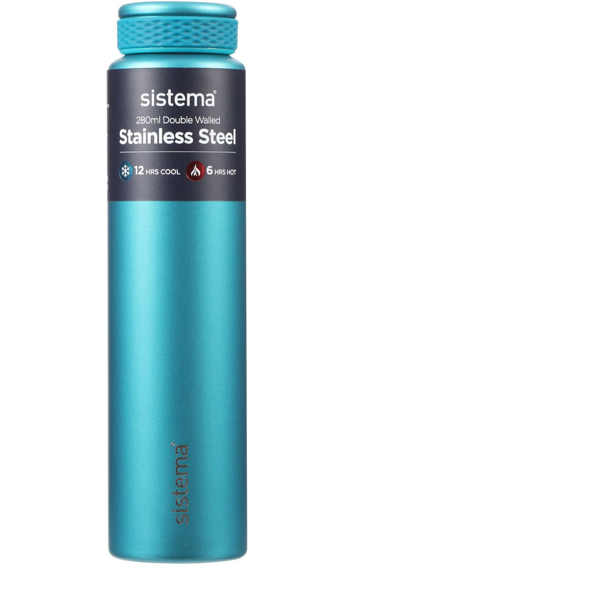 Sistema Stainless Steel Drikkeflaske 280 ml Teal