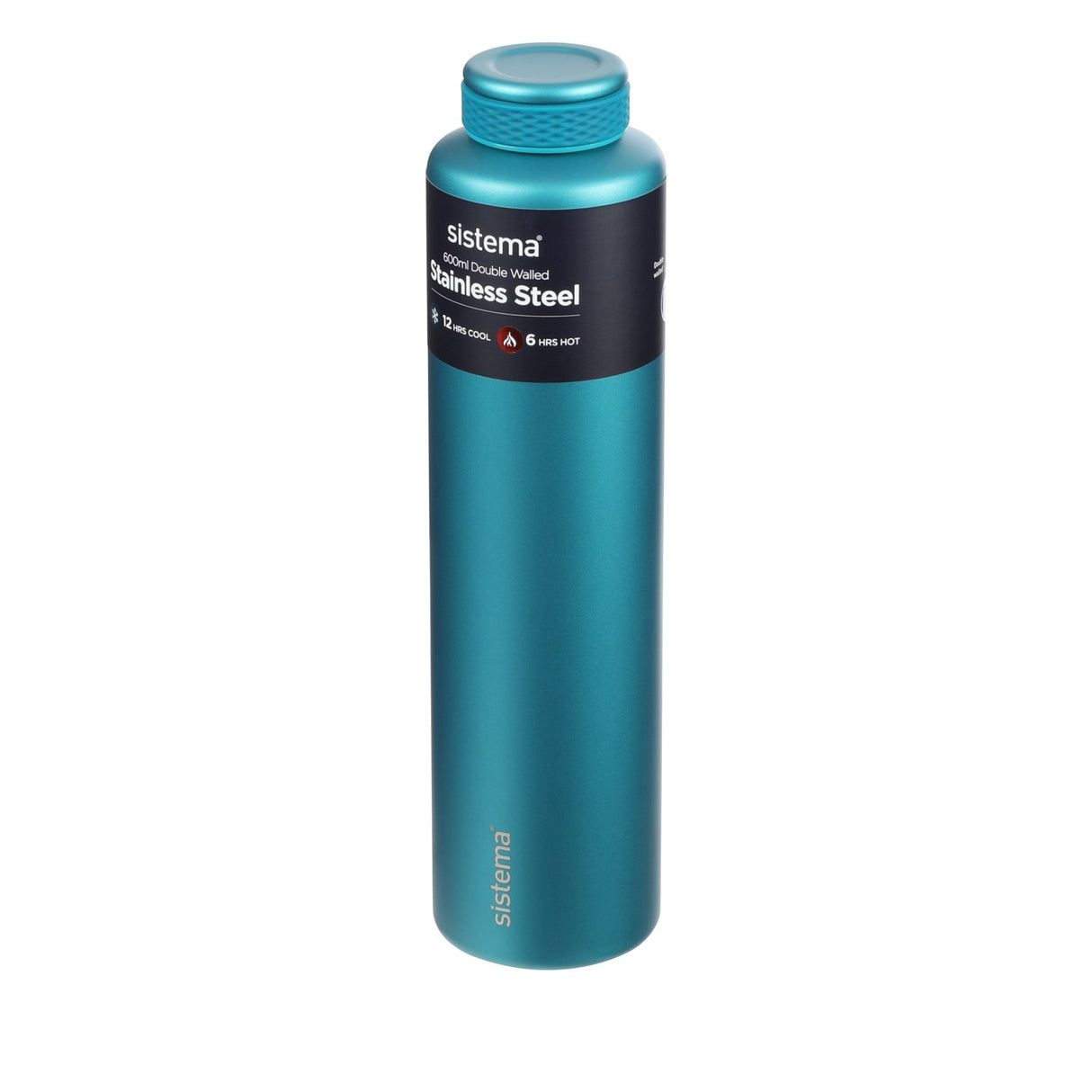 Sistema Stainless Steel Drikkeflaske 600 ml Teal