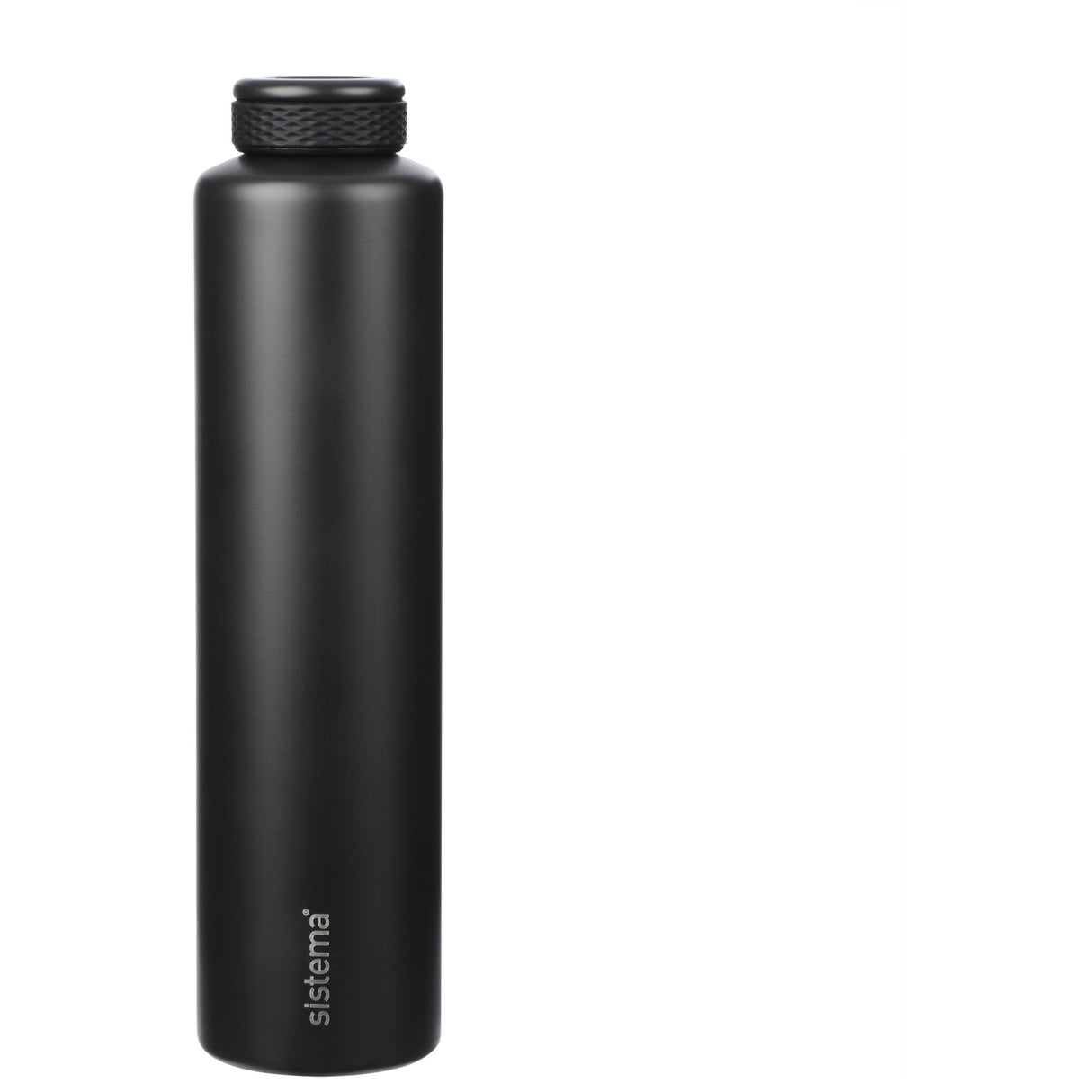 Sistema Black Stainless Steel Drikkeboks 600 Ml