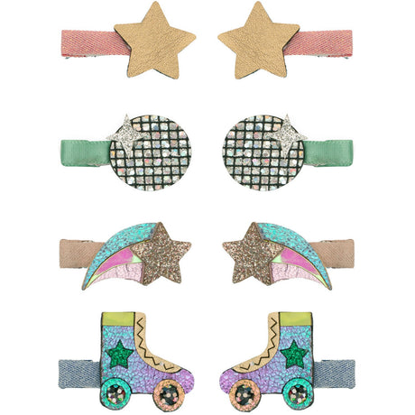 Mimi & Lula 8 Hårclips - Mini Disco Diva Dancing Queen