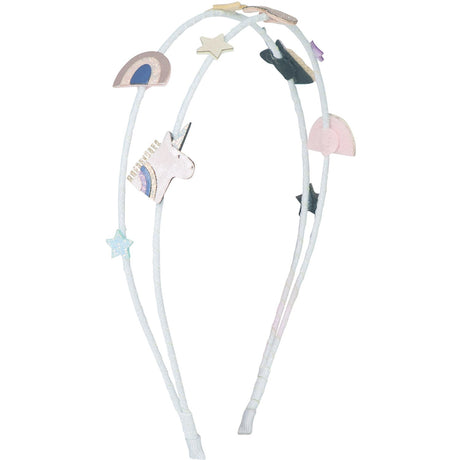 Mimi & Lula Dobbel Hårbøjle - Unicorn Celeste