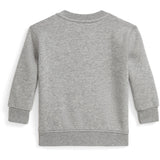 Ralph Lauren Baby Lt Grey Heather Baby Boy Collegegenser