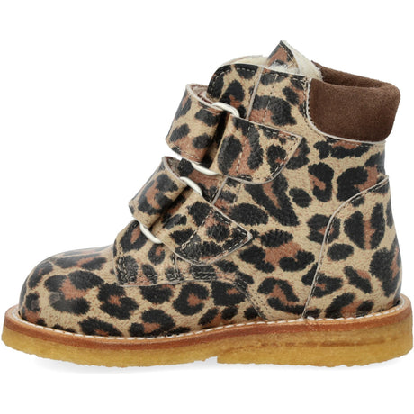 Angulus Beige Leo/Taupe Nybegynner TEX Støvel med borrelås Lukking