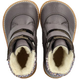 Angulus Lavendel/Pastell Multi Glitter TEX Støvel med Glitter og Borrelås