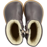 Angulus lavendel/pastell multi glitter TEX glitterstøvel med glitter og glidelås