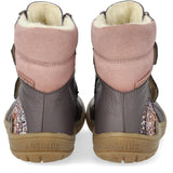 Angulus Lavendel/Faded Rose TEX Støvel med glitrende Glitter Regnbue