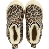 Angulus Beige Leo TEX støvel med hjertetrykk og ullfôr