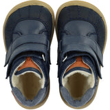 Angulus Navy/Tan/Blue Fog TEX-støvel for nybegynnere med kontrastsømmer