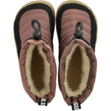 Angulus Black/Dusty Rouge Lett og fleksibel TEX vinterstøvel i nylon