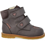 Angulus Lavendel/Multi Glitter/Lavende TEX Støvel med Glitrende Glitter Hjerter