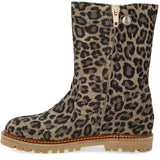 Angulus Beige Leo Klassisk Middels Høy Semsket Støvel