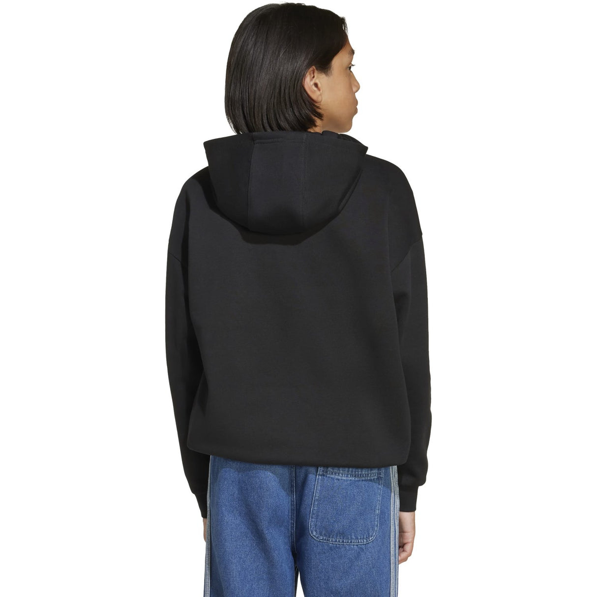 adidas Originals Black/White Loose Hettegenser Fl