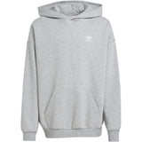 adidas Originals Medium Grey Heather/White Loose Hettegenser Fl