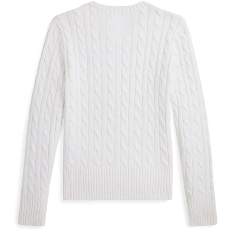 Polo Ralph Lauren Optic White W/ Navy Girl Pullover