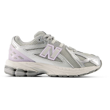 New Balance Silver Metallic 1906 Kids Lace Sneakers
