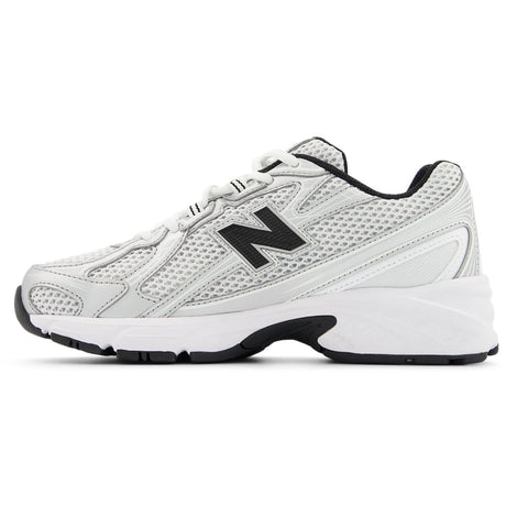 New Balance Silver Metallic 740 Kids Lace Sneakers