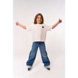 The New Medium Blue Denim TNPurity Wide Jeans