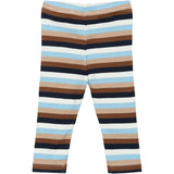 THE NEW Siblings Powder Blue Striped TNSBPark Rib Leggings