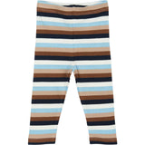 THE NEW Siblings Powder Blue Striped TNSBPark Rib Leggings
