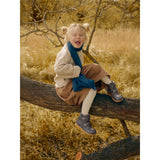 Angulus Lavendel/Multi Glitter/Lavende TEX Støvel med Glitrende Glitter Hjerter