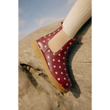 Angulus Berry Hearts/Rose Elastisk Chelsea Trykt Støvel