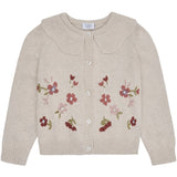 Hust & Claire Wheat Melange Camilia Flower Emb.