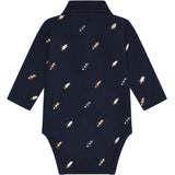 Hust & Claire More Navy Bendy Rocket Emb.