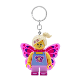 Euromic Lego® Iconic Butterfly Girl Keychain W/Led Light