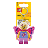 Euromic Lego® Iconic Butterfly Girl Keychain W/Led Light