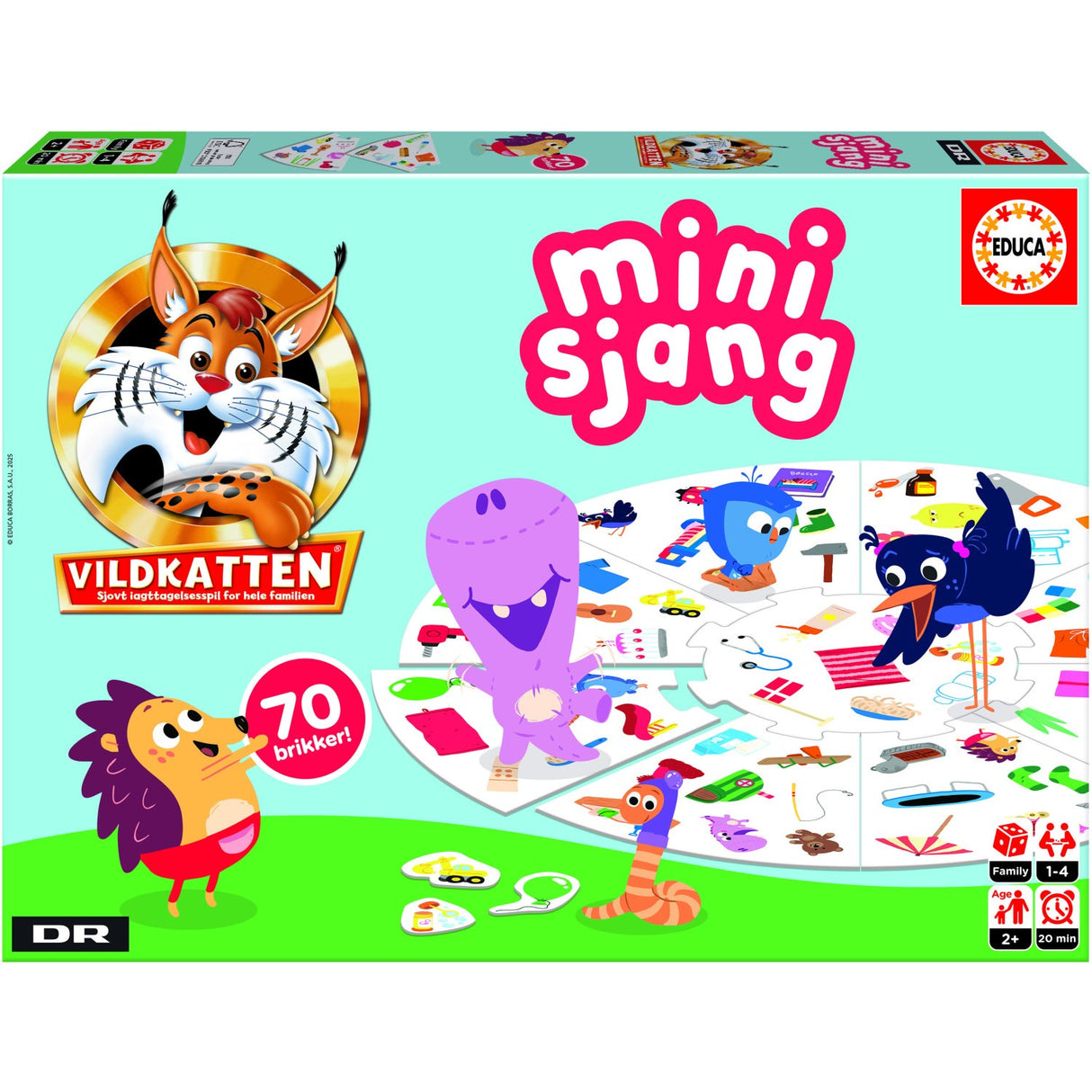 Vildkatten Minisjang Børste