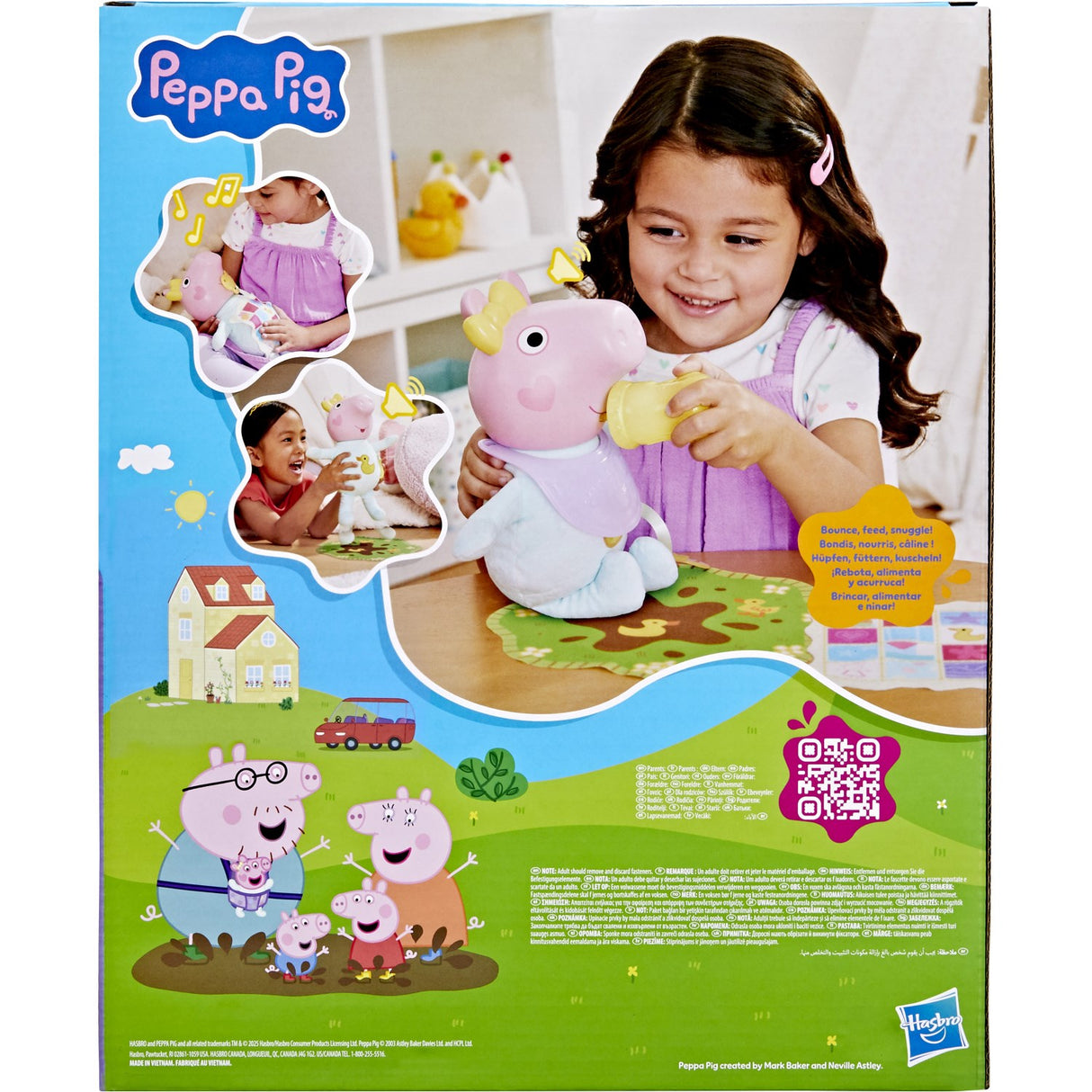 Peppa Pig Grynter Og Krammer Baby