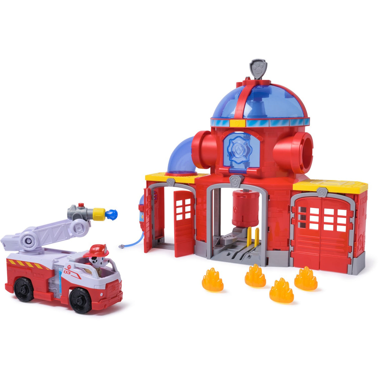 Paw Patrol Brandredning Brandstation Sett