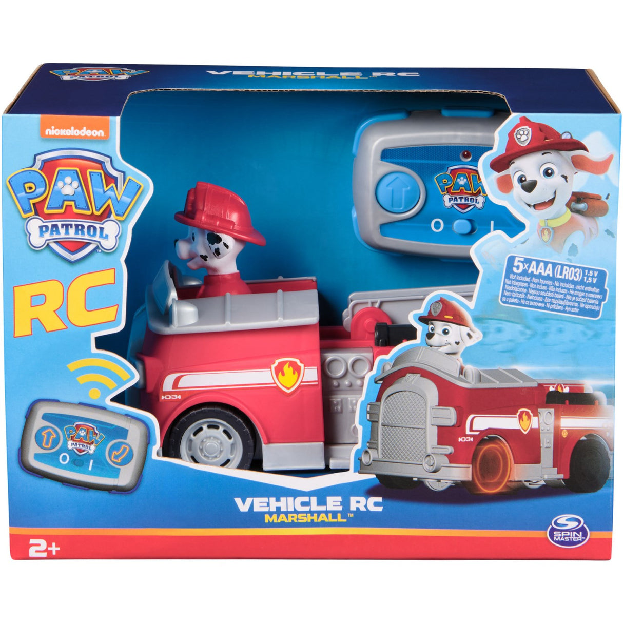 Paw Patrol 1:24 Rc Kjøretøy Marshall