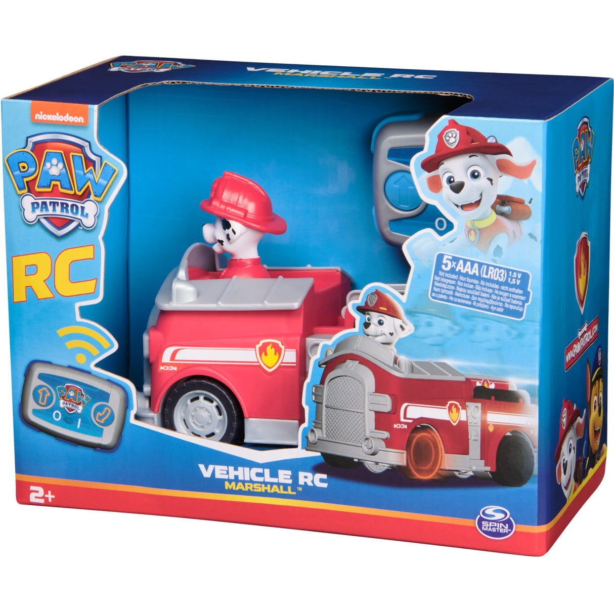 Paw Patrol 1:24 Rc Kjøretøy Marshall