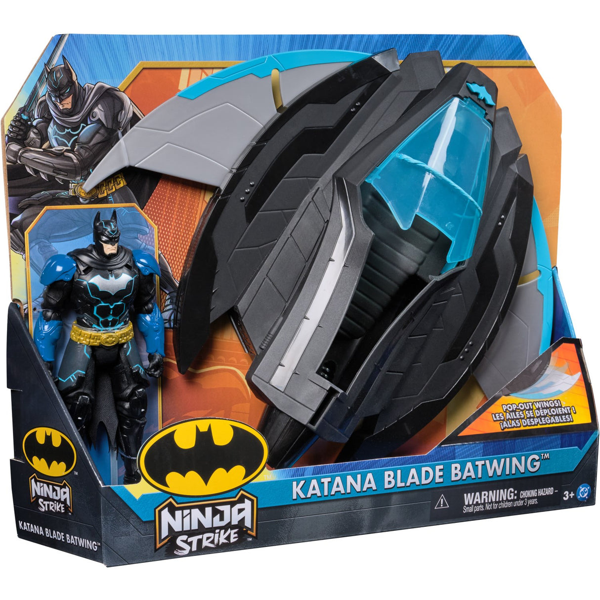 Batman & DC Universe Ninja Strike Batwing & 15 Cm Batman