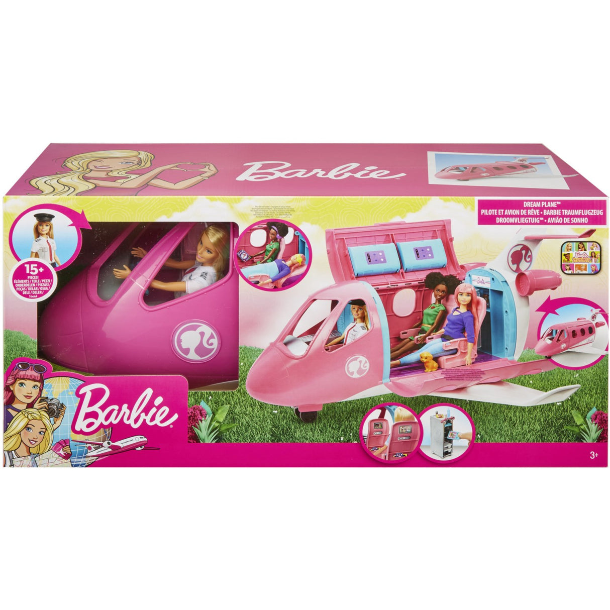 Barbie® Dream Flyvemaskine & Dukke Legesæt
