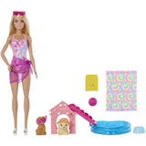 Barbie® Hvalpe Pool Party Aloha Blond