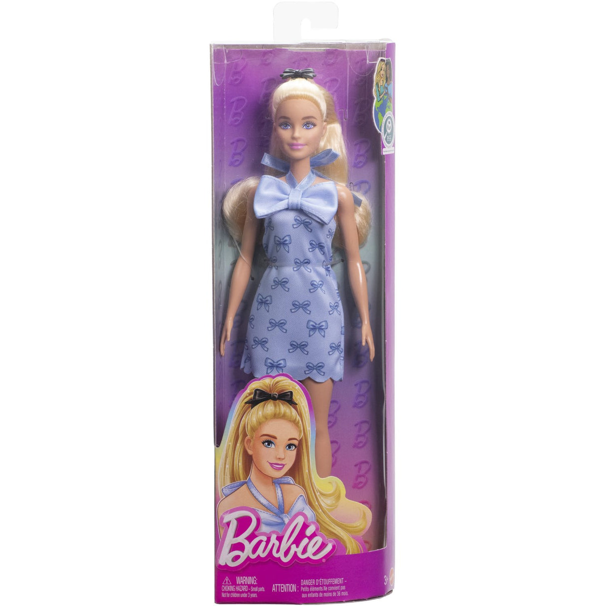 Barbie® Fashionista Dukke Blå Sløjfer