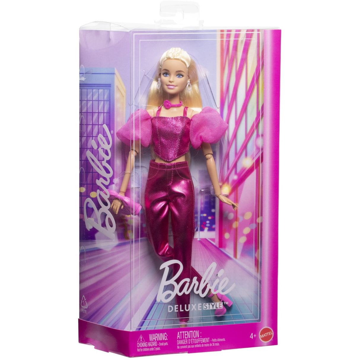 Barbie® Deluxe Lyserød Korset Blond Dukke