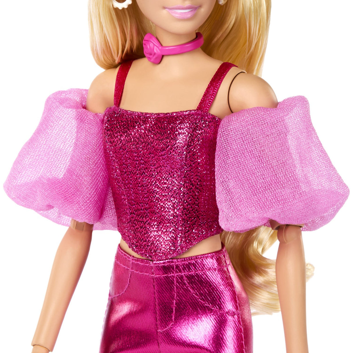 Barbie® Deluxe Lyserød Korset Blond Dukke