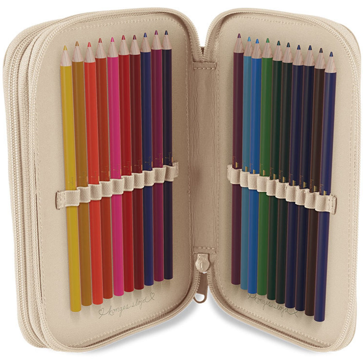 Konges Sløjd Duo Verde Clover Pencil Case