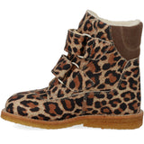 Angulus Beige Leo/Taupe TEX Støvel med borrelås