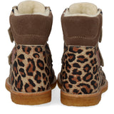 Angulus Beige Leo/Taupe TEX Støvel med borrelås