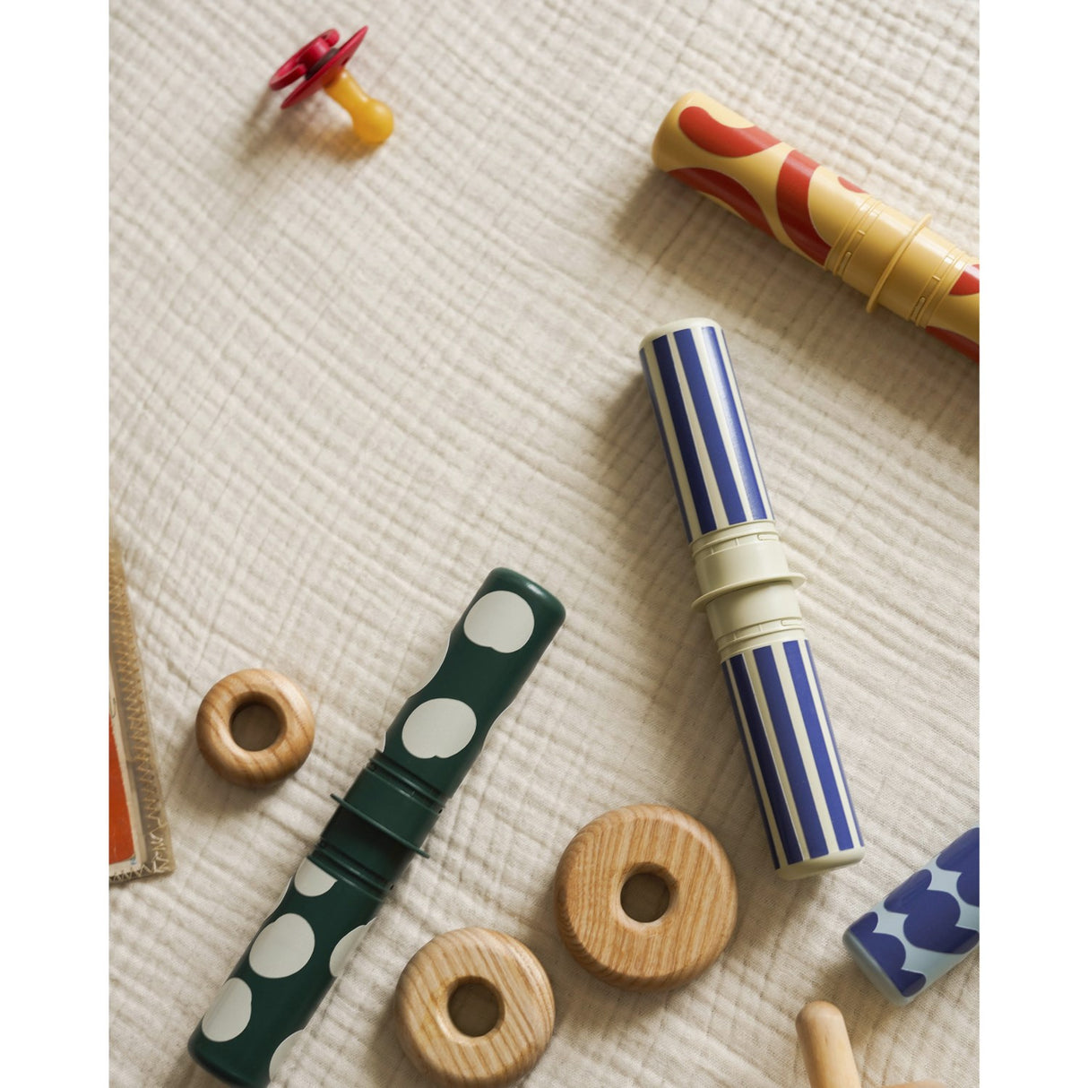 MODU Sand Grey / Honey Yellow Baby Motoriksæt