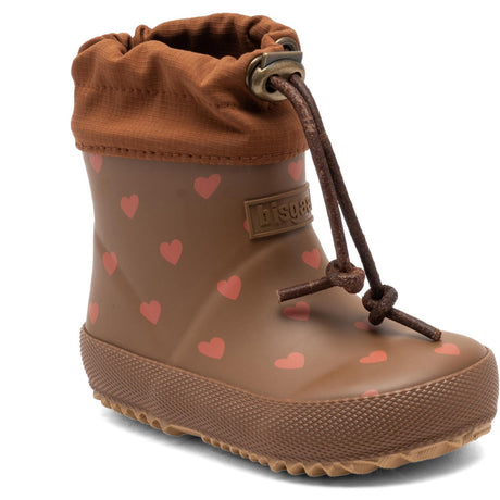 Bisgaard Chocolate Heartbeat Baby Thermo Rubber Rubber Støvler