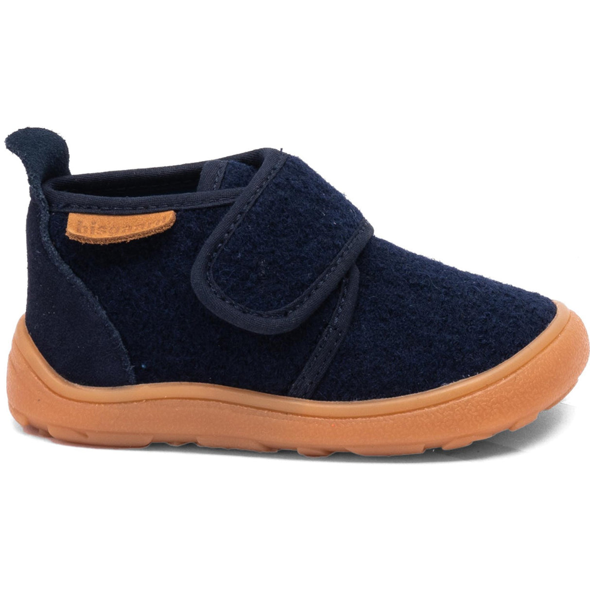 Bisgaard Navy Barefoot Basic Home Sko