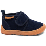 Bisgaard Navy Barefoot Basic Home Sko