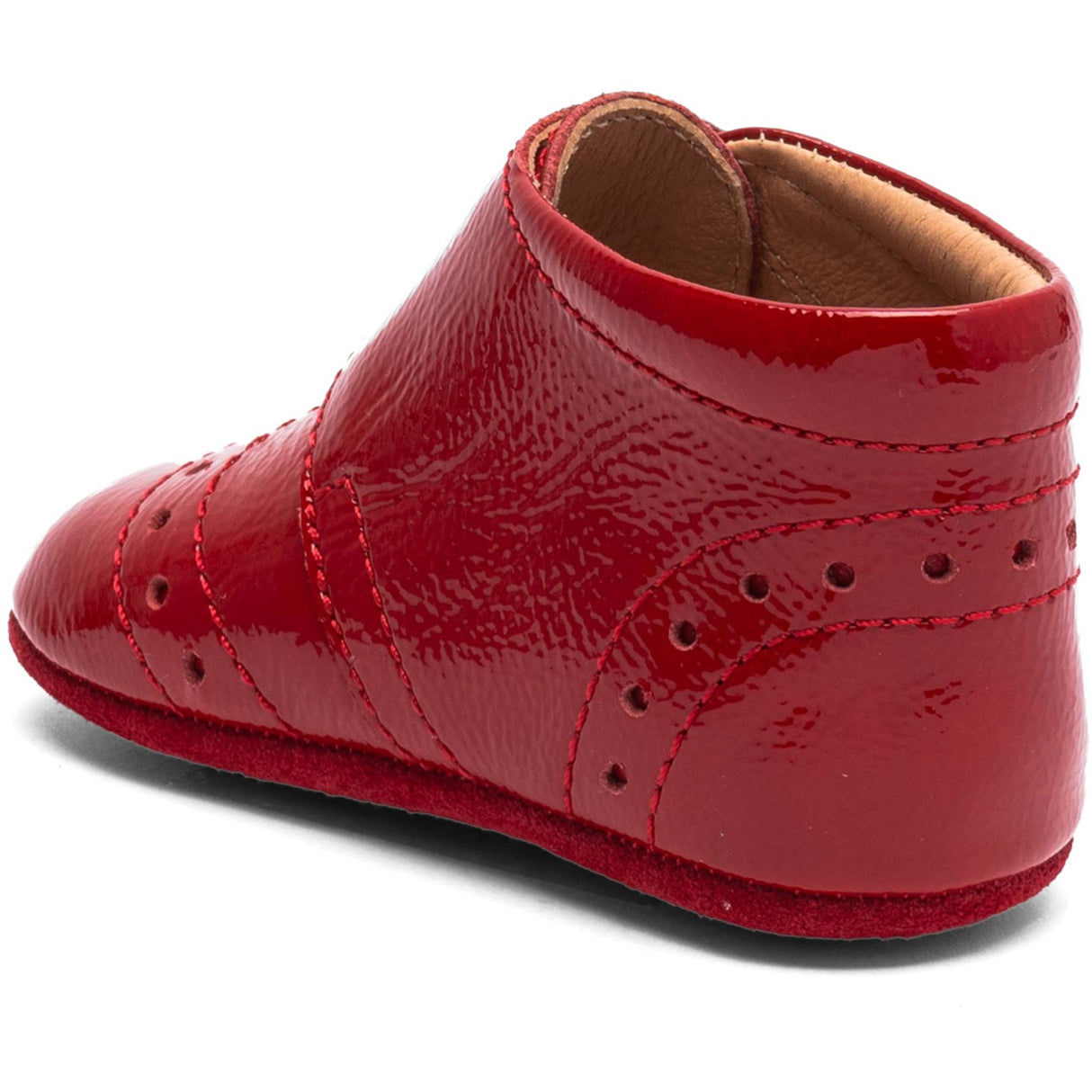 Bisgaard Red Patent Petit Home Sko